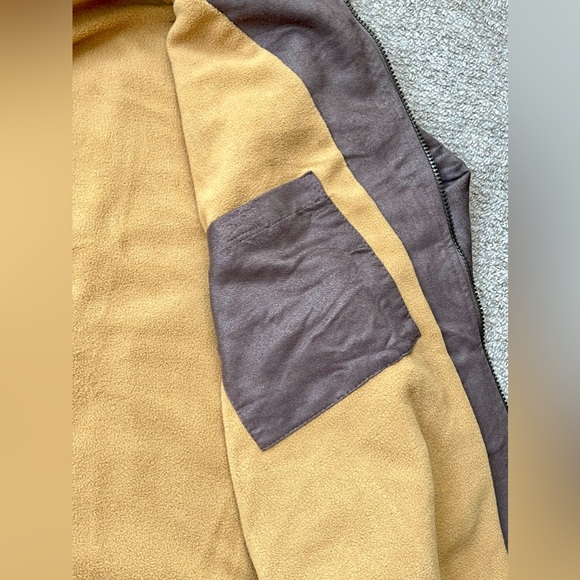 Atlas for Men Jacket UK LARGE Faux-Suede/Microfleece/Gorpcore/Outdoor/Casual - Picture 6 of 10